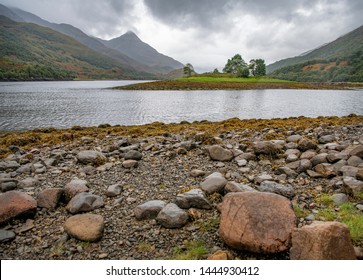 Island In Loch Leven, Scotland