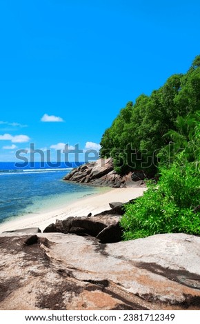 
Island Moyenne, Sainte Anne Marine National Park, Republic of Seychelles, Africa.