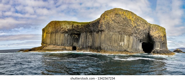  Island of Staffa, in the Inner Hebrides of Scotland.