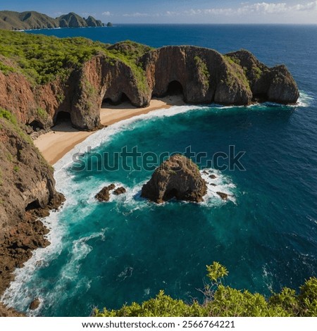 Islas Marietas, located off the coast of Nayarit, Mexico, are a group of uninhabited islands renowned for their stunning natural beauty and rich biodiversity.
