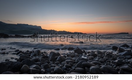 Isle of Skye Scotland Uk Staffin Slipway Beach
