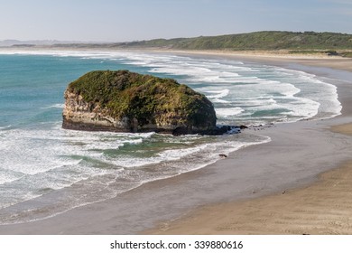 Islet At The Beach On Chiloe Island, Chile.