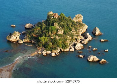 Isola Bella, landmark of Sicily