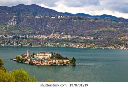 Isola San Giulio Island Within Lake Stock Photo 1378781219 | Shutterstock