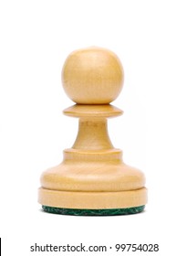 Isolate Wooden Pawn Chess