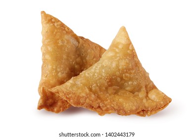 Isolated Alu Samosa Popular Indian Pakistani Stock Photo (Edit Now ...