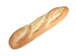 Isolated Baguette Bread