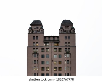 
Isolated Building In Oslo City