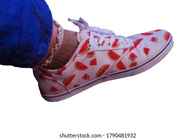 red van shoes