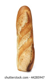  Isolated Cuban Bread On A White Background