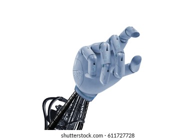 Isolated Cyborg Hand Stock Photo 611727728 | Shutterstock