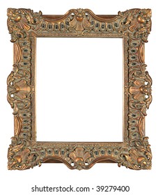 Isolated Decorative Bronze Frame Stock Photo 39279400 | Shutterstock