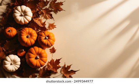 isolated empty autumn background for text - Powered by Shutterstock