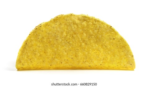 Isolated Empty Taco Shell 