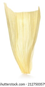 Isolated Empty Tamale Corn Husk