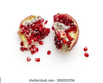 Isolated Garnet On White Background For Scene Generator