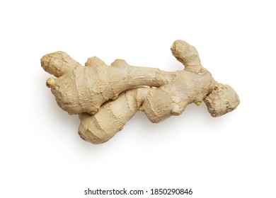 Isolated Ginger On White Background For Scene Generator