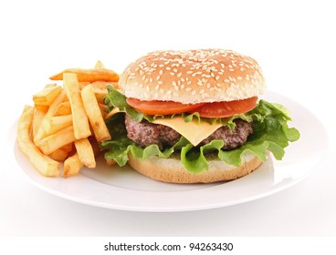 Hamburger Frites Hd Stock Images Shutterstock