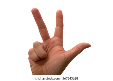 3 Fingers Images Stock Photos Vectors Shutterstock