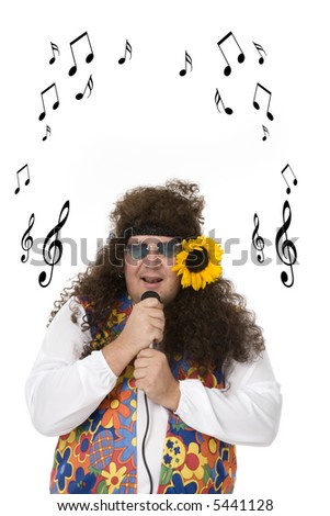 isolated hippie