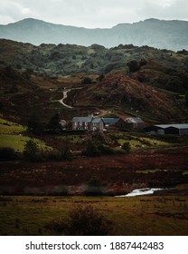 An Isolated House In Snowdonia, Wales. 04 August 2020