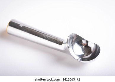 Isolated Ice Cream Scooper On White Background