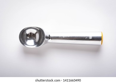 Isolated Ice Cream Scooper On White Background