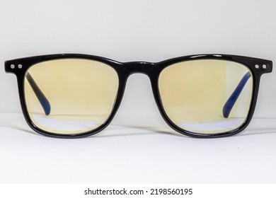 Isolated Image Of Blue Light Blocking Glasses	
