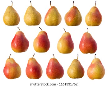 isolated image of ripe pears closeup - Shutterstock ID 1161331762