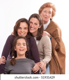 Isolated Image Of For Women Of Different Generations