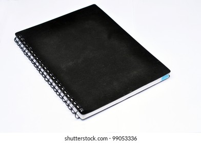 Isolated Incline Black Note Book