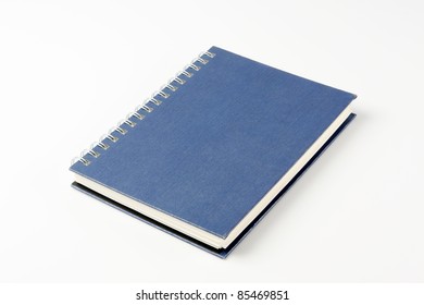 Isolated Incline Blue Note Book
