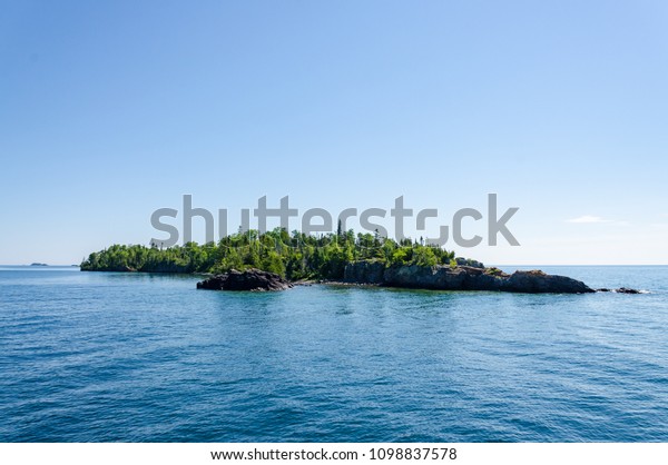 Isolated Island Pure Natural Background Isle Stock Photo Edit Now