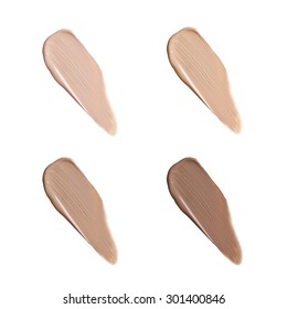 Isolated Liquid Foundation Samples Set