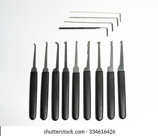 Isolated Lock Picking Tool Kit