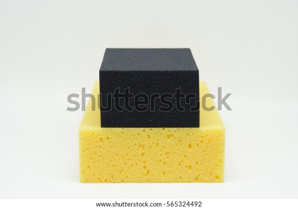 isolated micro cellulose sponge for car wash and\
wipe the tire