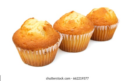 Isolated Muffin On White Background Stock Photo 662219377 | Shutterstock