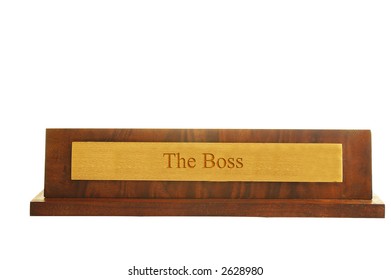 Isolated Nameplate With 