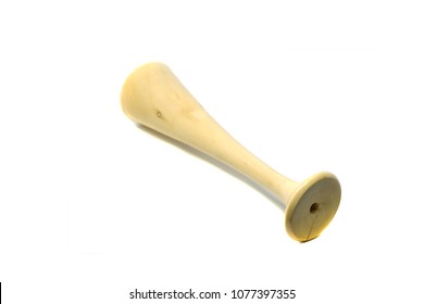 Isolated Old Wooden Obstetric Stethoscope Stock Photo (Edit Now) 1075702334