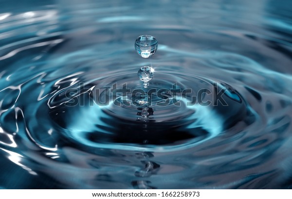 Isolated One Two Water Drops Stock Photo (Edit Now) 1662258973