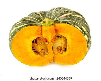 Isolated Orange Kent Pumpkin