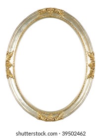 Isolated Oval Frame