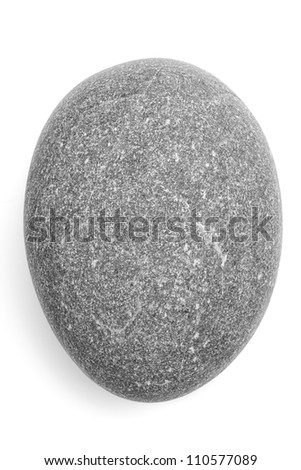 Isolated Pebble Stone (clipped path)