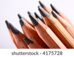 isolated pencils