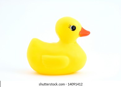 Isolated Photo Some Funny Yellow Duck Stock Photo 14091412 | Shutterstock