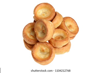 Isolated Pile Of Yorkshire Pudding