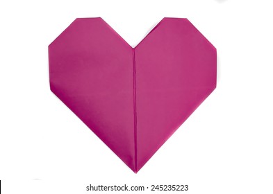 Paper Heart Origami Images Stock Photos Vectors