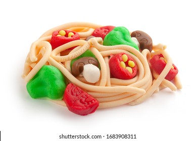 plasticine food