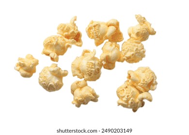 Isolated of popcorn corn food, popcorn corn food isolate, popcorn isolated on white