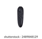 Isolated prompter remote control black side view